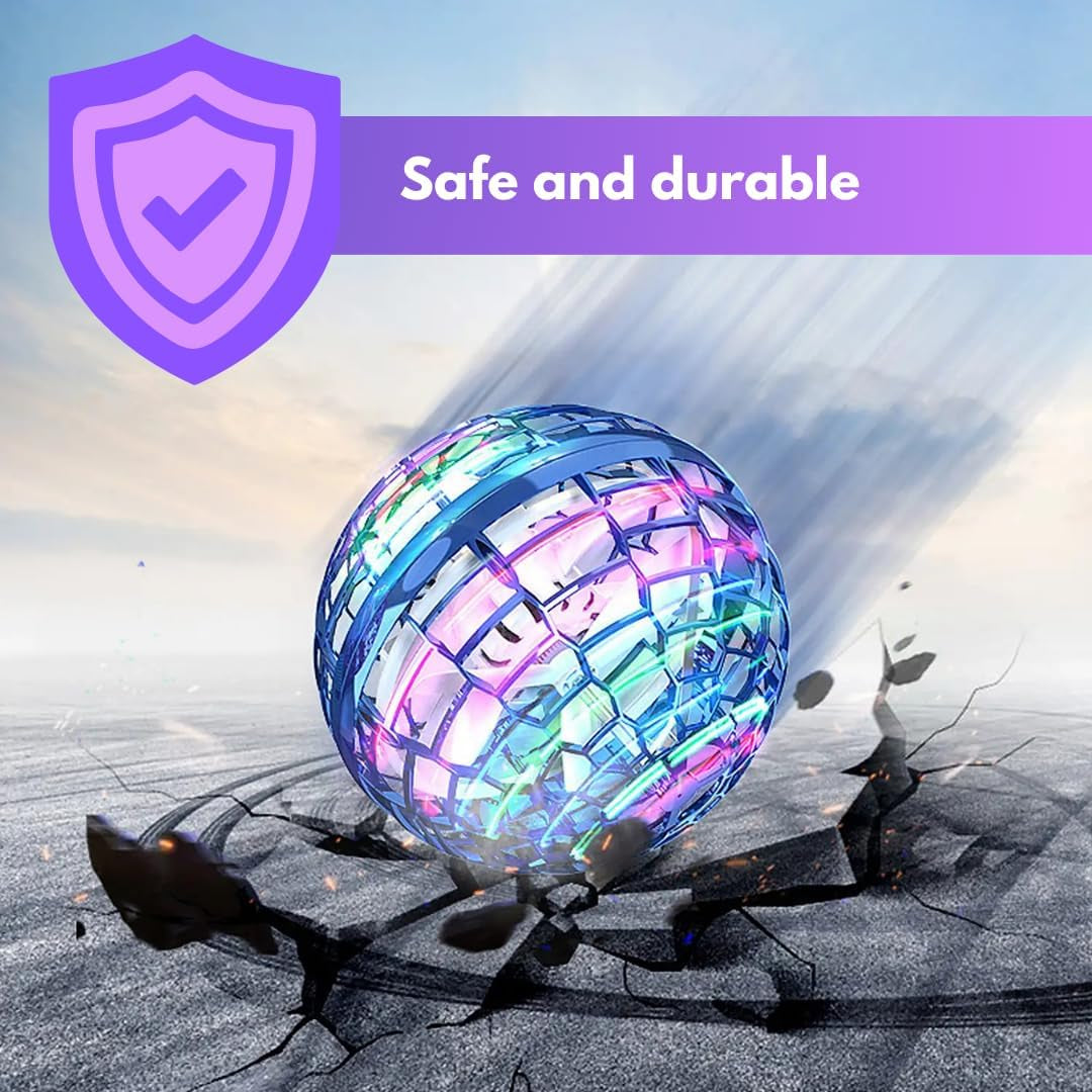 Flying Orb Ball 2025 Toys Soaring Hover Boomerang Spinner Hand Controlled Mini Drone Space Ball Cosmic Globe Spinning Kids Adults Outdoor Birthday Gift Cool Stuff for Boys Girls 6 7 8 9 10+ Year Old