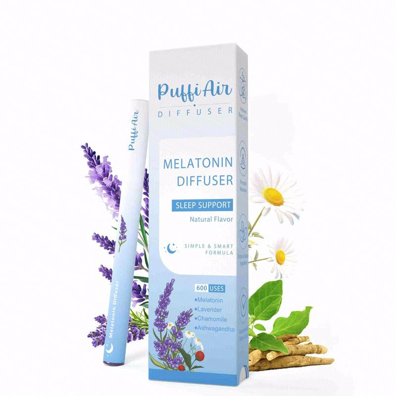 Puffiair Pure Herbal for Body Detoxification and Tongue Air Freshing,Herbal Support Pen Relaxation Diffusion Stick Solution