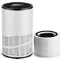 Sweet Furniture S - Air Purifier with an Replacement HEPA Filter, Portable Air Quality Monitor, Covers up to 1200Ft², 360°Outlet, 25Db Sleep Mode