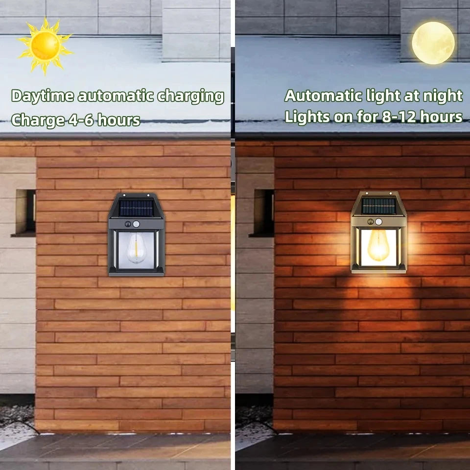 Powerful Outdoor Solar Lamp Garden Solar Powered Streetlight Outdoor Lights Waterproof Light Led Lighting External Decoration