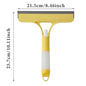 3 in 1 Window Cleaning Scraper, 2025 New Squeegee for Shower Glass, 3 in 1 Spray Function for Glass Doors for Windows Glass, Mirrors Scraper, Brush. All-Purpose Window Cleaner Tool