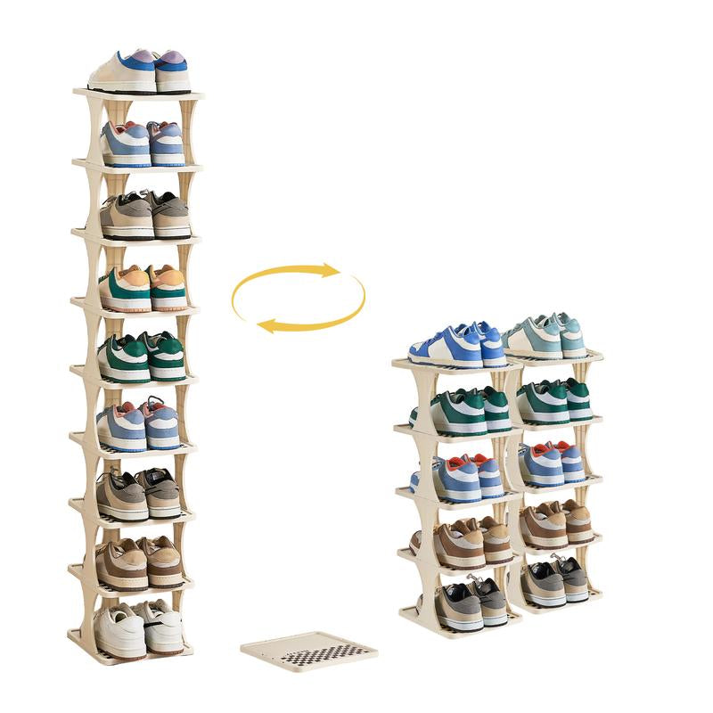 UFORU Multi-Layer Vertical Removable Shoe Storage Rack 1 Piece Modern Shoe Rack Shoe Rack Shoe Rack Cabinet Gift Storage Rack Home Storage Rack Home Storage Supplies Fathersdaygift Shoe Cabinet Storage