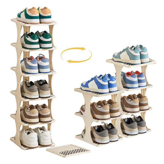 UFORU Multi-Layer Vertical Removable Shoe Storage Rack 1 Piece Modern Shoe Rack Shoe Rack Shoe Rack Cabinet Gift Storage Rack Home Storage Rack Home Storage Supplies Fathersdaygift Shoe Cabinet Storage