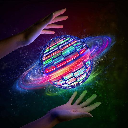 Flying Orb Ball 2025 Toys Soaring Hover Boomerang Spinner Hand Controlled Mini Drone Space Ball Cosmic Globe Spinning Kids Adults Outdoor Birthday Gift Cool Stuff for Boys Girls 6 7 8 9 10+ Year Old