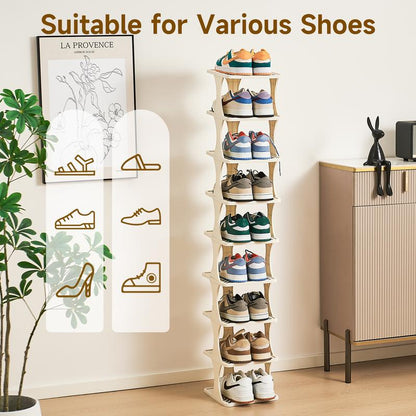 UFORU Multi-Layer Vertical Removable Shoe Storage Rack 1 Piece Modern Shoe Rack Shoe Rack Shoe Rack Cabinet Gift Storage Rack Home Storage Rack Home Storage Supplies Fathersdaygift Shoe Cabinet Storage