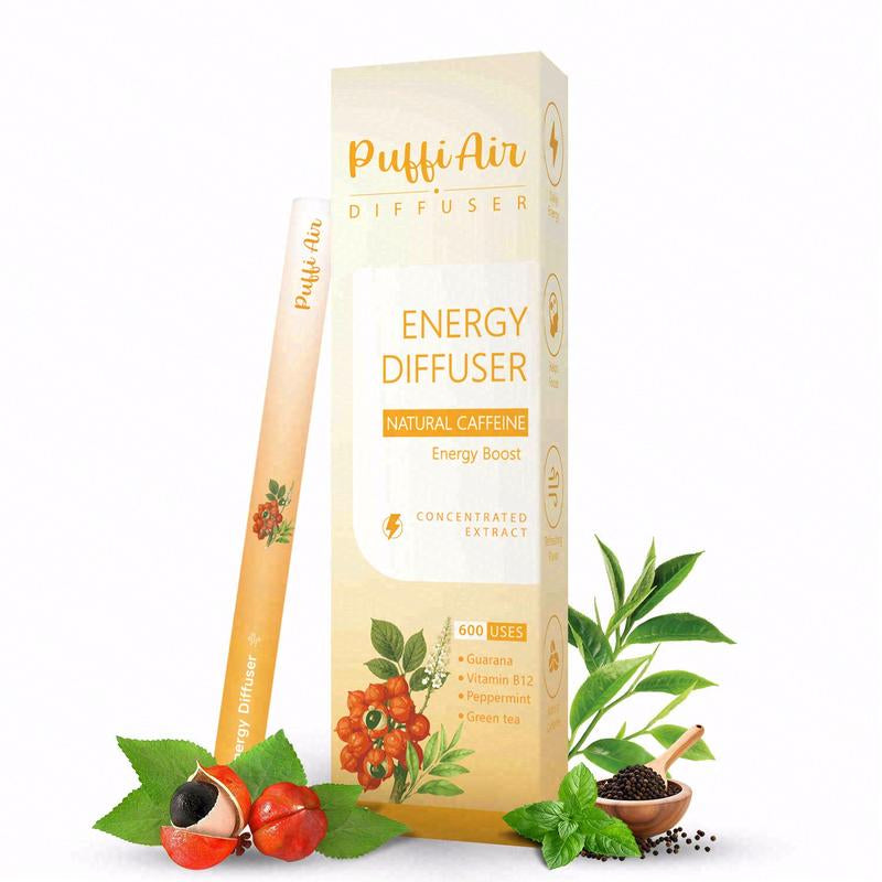 Puffiair Pure Herbal for Body Detoxification and Tongue Air Freshing,Herbal Support Pen Relaxation Diffusion Stick Solution